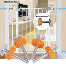 1PC bébé animal sécurité escaliers porte vis/boulons avec écrou de blocage pièce de rechange accessoires Kit bébé sécurité portes de