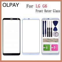 5.7 "pouces écran tactile verre pour LG G6 H870DS H870 H871 LCD écran avant verre extérieur lentille pièces de rechange