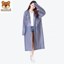 Keconutbear – imperméable Transparent pour femme, imperméable, épais, à la