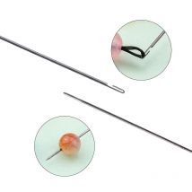 5 pcs/lot super longues aiguilles à perles en acier inoxydable facile outils de fabrication de bijoux perles broches pour perles bijoux à bricoler soi-même faisant 27CM