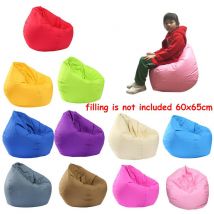 Stockage d'animal en peluche imperméable à l'eau chaude/sac de haricot de jouet couverture de chaise d'oxford de couleur unie grand pouf sans Sofa de chaise de remplissage