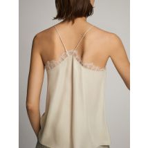Haut pour femme en dentelle et Satin