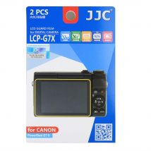 JJC – Film protecteur d&#39;écran LCD LCP-G7X, 2 Kits, pour Canon Powershot G1X Mark III,5X, G7X, G9X, G7X Mark II,EOS M100,EOS M6
