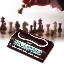 Horloge numérique pour les échecs PQ9903A | Horloge numérique Up Down, minuterie de jeu électronique, ensemble de joueurs d'échecs professionnels, maître de poche