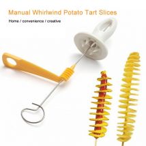 Trancheuse pomme de terre déchiqueteuse pommes de terre frites outils de cuisson tornade spirale pomme de terre cuisine Cutter manuel légumes Gadgets