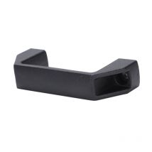 Poignée de tiroir en plastique noir, 90 mm 8.9 cm, espacement des trous, pour armoire