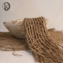 D &amp; J – toile de Jute tricotée à la main, accessoire de photographie pour -né, épaisse couche de toile de fond en toile de Jute hessienne, 100% cordes de Jute, 80x80cm