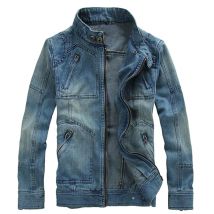 Manteau Streetwear pour Homme, Veste en Denim, Veste en jean, style Cowboy, vêtements d'extérieur