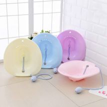 Portable baignoire corps nettoyant postopératoire lavabo enceinte anti-dérapant femme Squatting toilette gynécologique Kit de rinçage