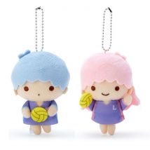 Sport petite étoile jumelle en peluche porte-clés Mini 10CM petit pendentif enfants jouets en peluche pour enfants
