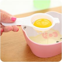 Séparateur de jaune d'oeuf protéine jaune d'oeuf | Oeuf en plastique jaune blanc diviseur de alimentaire, Gadgets de cuisine, outils pour œufs 1 pièce