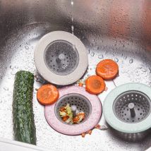 Filtre de cuisine et de salle de bain | , blé paille de blé, cuisine, salle de bain, égouttoir de douche, couvercle passoire, filtre de cheveux, bouchon de lavabo,