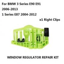 Kit de réparation de régulateur de fenêtre | 4/5 portes arrière droite pour BMW série 3 E90 E91 2006 / 1 série E87 2004 Clip