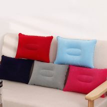 Oreiller gonflable en Nylon PVC ultraléger | Portable, coussin de sommeil, voyage, chambre à coucher, randonnée plage, voiture avion