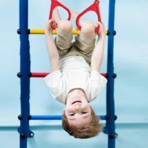 Anneau en plastique équipement de Fitness pour enfants anneau de sport Fitness anneau de traction intérieur pour enfants