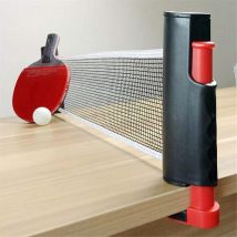 Jeux de filet de Tennis de Table rétractable Ping-Pong Kit de filet Portable ensemble de remplacement entraînement de Tennis de Table filet de jeu de sport