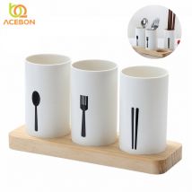 Couverts égouttoir supports de rangement | Organisateur de porte-couverts, ménagère de cuisine, baguettes fourchettes cuillères support de Console décoration articles de maison