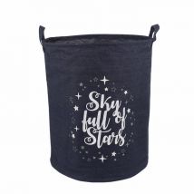 Panier à linge pliable | Bleu marine, étanche, star, paniers de rangement pour vêtements, décoration de la maison, baril de rangement pour jouets d'enfants, panier de rangement