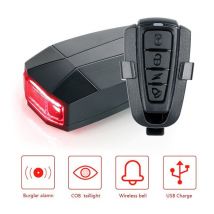 Verrou de sécurité pour bicyclette | 4 en 1, alarme Anti-vol, télécommande, accessoires de bicyclette, sécurité u Lock