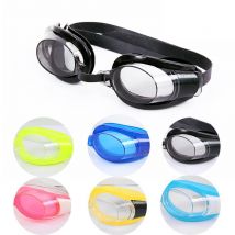 Nouvelles lunettes de natation réglables, 3 pièces, Anti-buée, protection UV, étanche, en Silicone, miroir, pour enfants,
