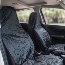 Housses de siège automobile en Nylon imperméable, 2 pièces, protection de siège avant de voiture, 3 couleurs