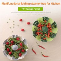 1 pièces pliant Silicone maille alimentaire légume oeuf fruits vapeur panier ustensiles de cuisine vapeur cuiseur plat vapeur égouttoir directe