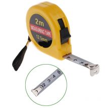 Mini poche 2m ruban à mesurer rétractable règle outil constructeurs maison bricolage Garage règle G8TB