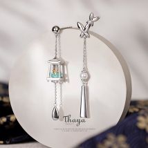Thaya – boucles d'oreilles en argent pour femmes, bijoux fins de luxe