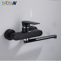 Robinet d'évier mural Simple et moderne, mitigeur d'évier de cuisine à Long bec