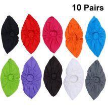 Housse de protection épaisse lavable 10 paires | Housse anti-poussière de chaussures, protection de chaussures, protection de tapis pour intérieur et extérieur