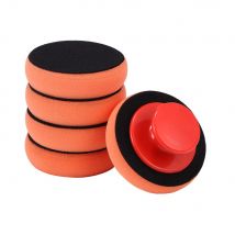 ALLOMN 5 pièces lavage de voiture cire tampon de polissage tampon de polissage éponge de nettoyage de voiture voiture épilation éponge voiture beauté éponge moto accessoires