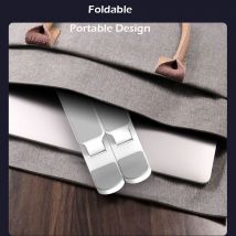 Support Support D'ordinateur Portable Ordinateur Portable Support En Alliage ABS Support D'ordinateur Portable pour Macbook Support Pc Portable Support de Tablette de Base