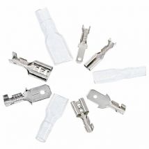 Connecteurs de fil 540/2.8/6.m, 4.8 pièces, Kit de bornes à sertir femelle/mâle pour câblage électrique de haut-parleur de voiture