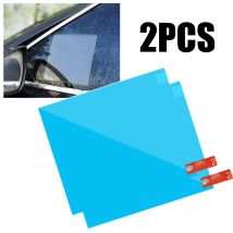 Film de protection pour voiture | 2 pièces, Film de protection Anti-brouillard d'eau, Anti-pluie et Anti-pluie pour fenêtre