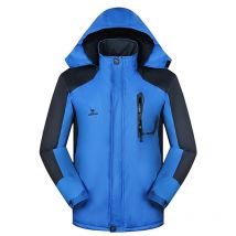 Style hommes Sports de plein air imperméable veste confortable Anti-déversement à capuche haut