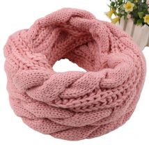 tricoté Snood écharpe hiver femmes écharpe cachemire confortable pour les femmes écharpe infini foulards cou cercle anneau écharpe
