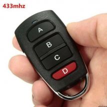 Porte-clés télécommande 433mhz | Porte de Garage, porte de Garage, télécommande universel, Cloner 4 canaux