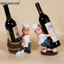 Porte-bouteilles de vin en résine, 2 styles, porte-bouteilles de vin, pour Bar de cuisine, présentoir pour fête de mariage, décoration de la maison