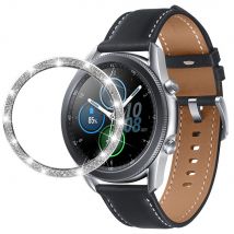 Coque scintillante anti-rayure pour samsung galaxy watch 3, lunette de 45mm, 41mm, Protection pour galaxy watch 3, boucle de lunette de 41mm, 45mm