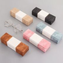 petit frais étudiant étui à lunettes en cuir lunettes de soleil boîte de rangement lunettes de soleil lunettes boîte myopie lunettes étui