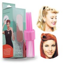 Peigne à cheveux magique en plastique, bigoudis, outils de coiffure à faire soi-même, bigoudis