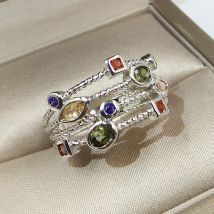 Bagues en argent Sterling 925 pour femmes, anneau de fiançailles, ajouré, Bijoux de mariage en argent Sterling S925