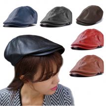 hommes chapeau d'hiver en cuir artificiel bérets avec oreilles Snapback marques langue chapeau unisexe bérets