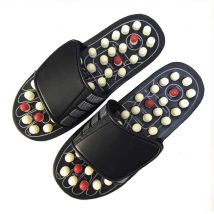 Chaussures d'acupuncture saines Relaxation homme et femme | Une paire, pantoufles de pieds, réflexe, rotation du Stress, Massage du pied