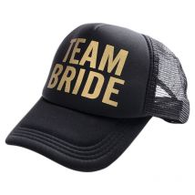 Mariée tribu Snapback camionneur maille chapeau or lettres flèche mariage casquette de Baseball X7XC