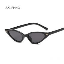 Lunettes de soleil en forme d'oeil de chat | Lunettes de soleil pour femmes et hommes, verres de couleur teintée, lunettes de soleil Vintage de styliste, noire,