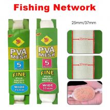 Recharge en maille PVA Soluble, 5M, pour leurres de pêche, pour carpe, avec hameçon, accessoires