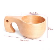 Kuksa bois tasse à la main tasse à boire en bois artisanat décoration de la maison