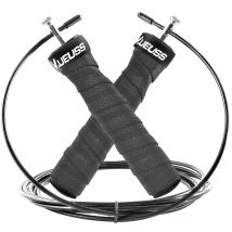 Crossfit corde à sauter vitesse corde à sauter avec câble de vitesse supplémentaire roulements à billes poignée antidérapante pour Double Unders