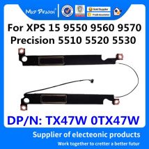 Jeu de haut-parleurs pour ordinateur portable, modèle, R + L, gauche droite, pour Dell XPS 15 9550 9560 xps15 9570 7590 précision 5510 5520 5530 5540 TX47W 0TX47W